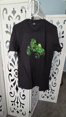 Gorillaz Graphic Tee Double Sided Black Band Shirt Jeep Scene Streetwear M